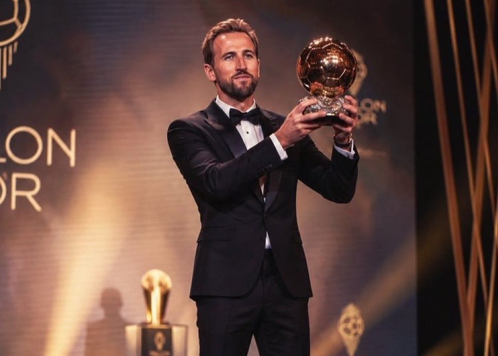 ¡POR DELANTE DE MBAPPÉ Y LAMINE! Harry Kane se corona con el Balón de Oro