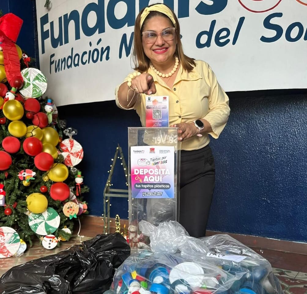 ¡TAPITAS POR SONRISAS! Alcaldía demlbusca recolectar 2,5 toneladas para fortalecer programas de protección infantil